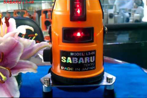 Máy thủy bình laser Sabaru LS 06 đạt độ chính xác cao, dễ sử dụng, thao tác