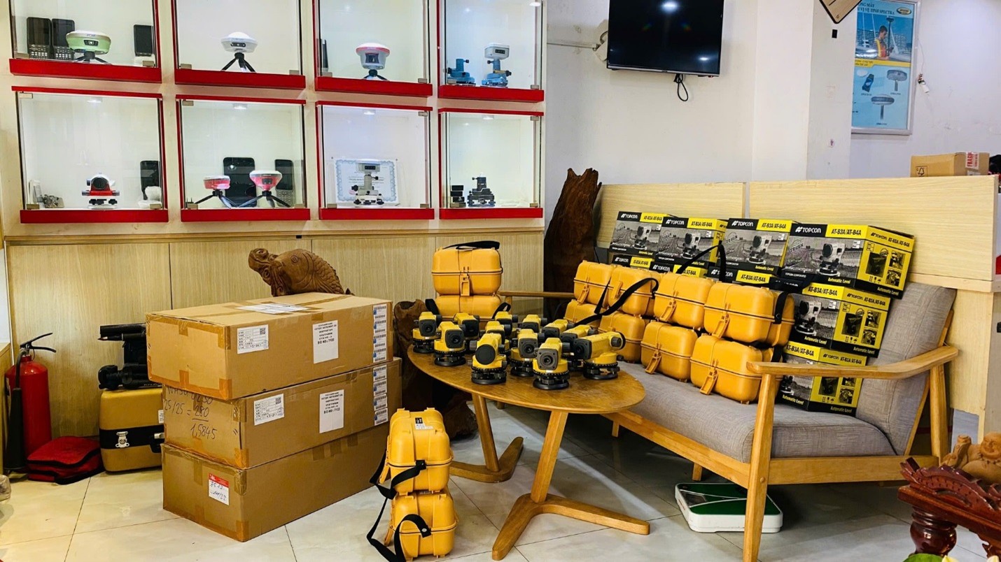 Địa chỉ bán máy thủy bình Topcon chất lượng, uy tín