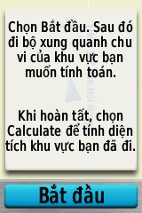 Các bước đo điện tích đất trên máy gps cầm tay 64X