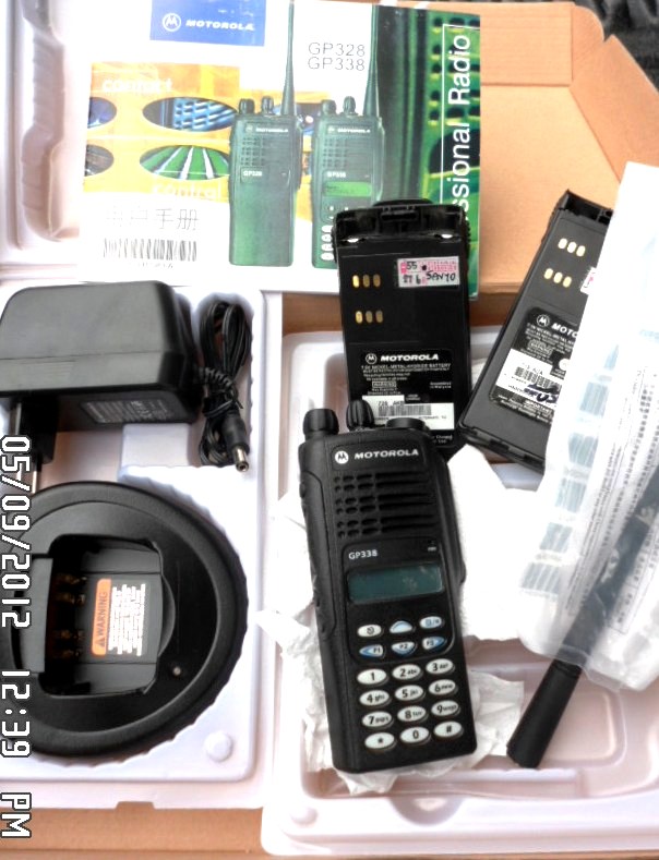 Hướng dẫn sử dụng máy bộ đàm Motorola GP 338