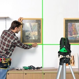Máy cân bằng Laser 5 tia xanh độ chính xác cao