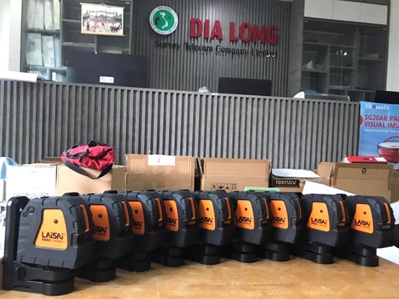 Review chi tiết máy cân bằng laser mini