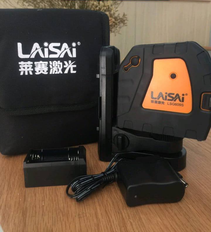 Máy cân bằng laser Laisai LS 609S mang lại kết quả đo chính xác trong thời gian nhanh nhất