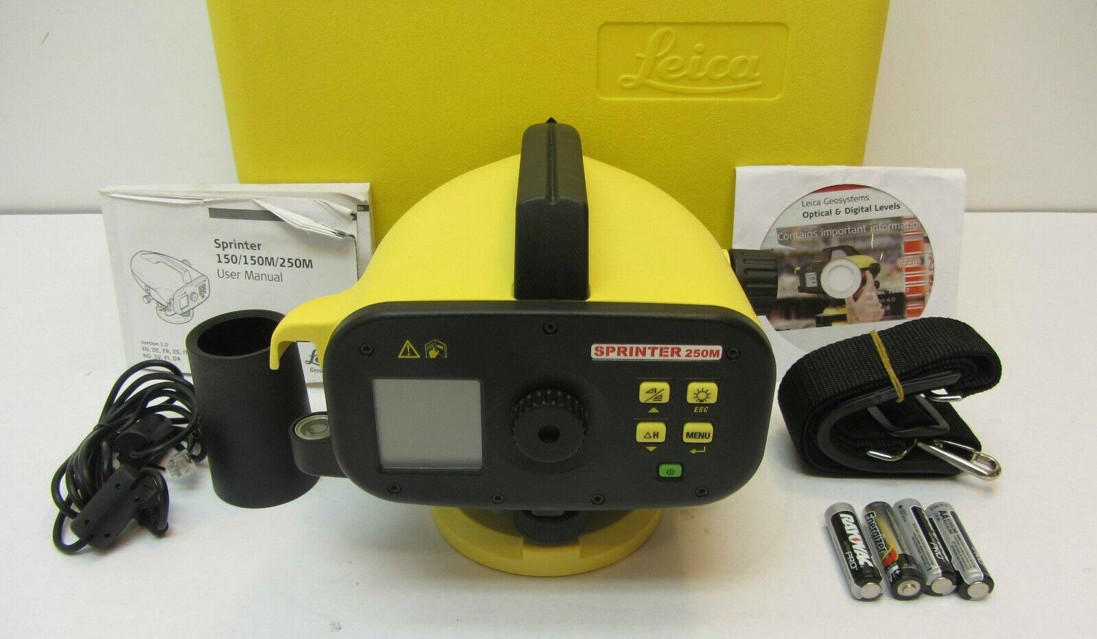 Lợi ích khi mua máy thủy bình điện tử Leica Sprinter tại Địa Long