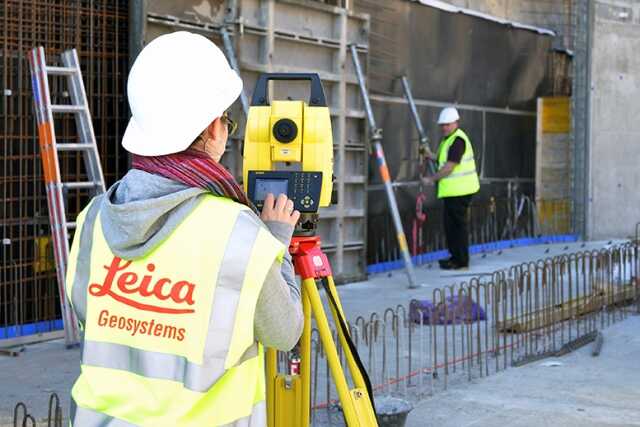 Máy kinh vĩ điện tử Leica Builder 109 đáp ứng lại nhu cầu về độ chính xác cho công trình của bạn.