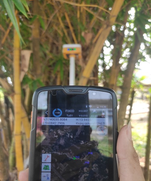 ảnh hưởng tới kết quả đo của máy GPS GNSS RTK
