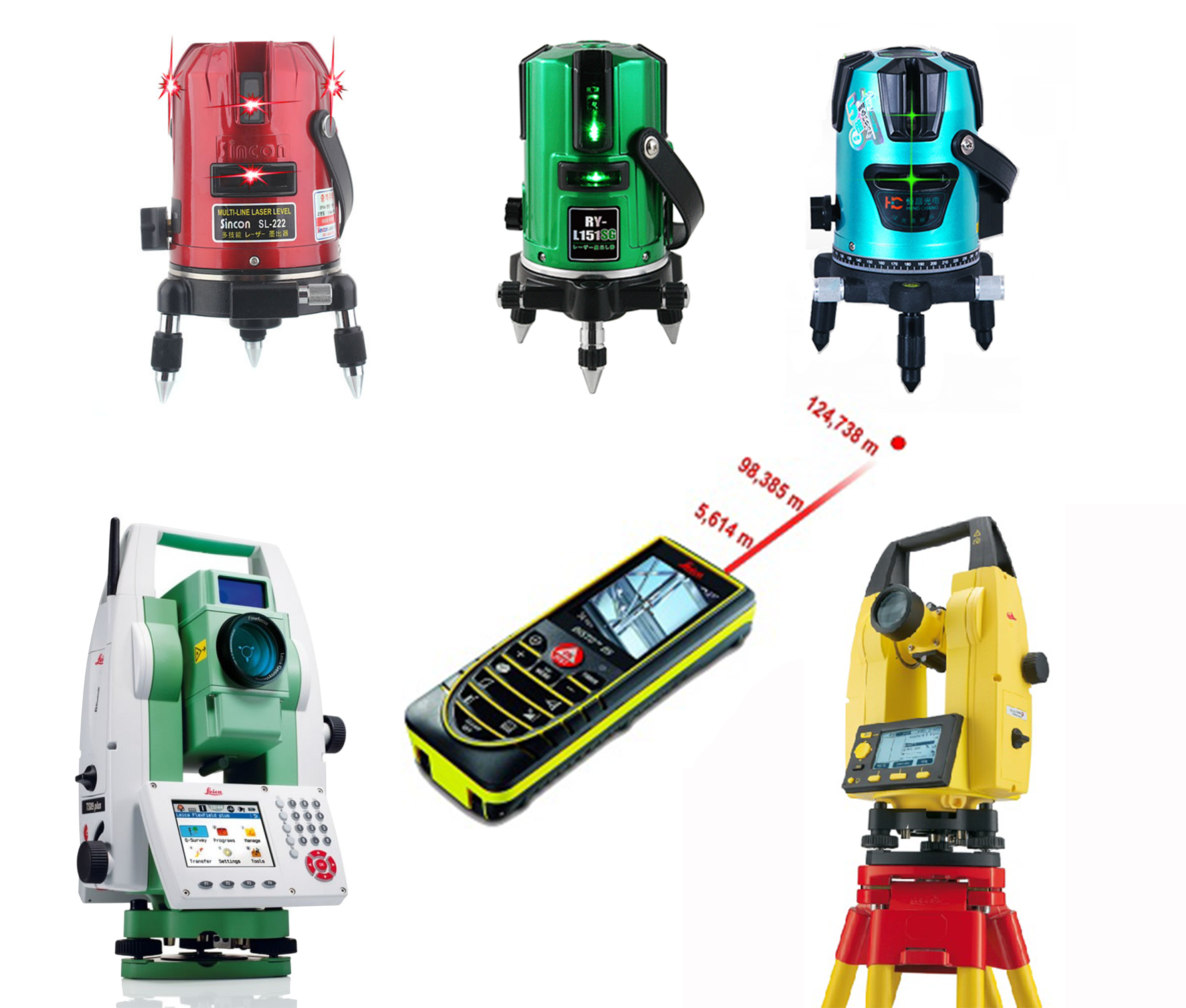 Top 5 Thiết Bị Đo Đạc Không Thể Thiếu Trong Ngành Trắc Địa Xây Dựng