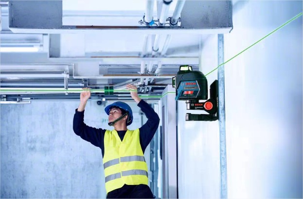 Máy Laser 12 tia- Trợ thủ đắc lực cho thi công nội thất