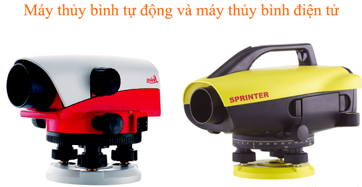 Nên sử dụng máy thủy bình điện tử hay máy thủy bình tự động