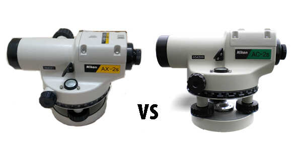 So sánh máy thủy bình Nikon AX-2S và Nikon AC-2S