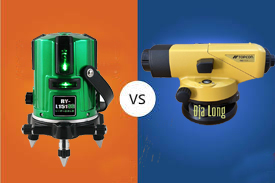 So sánh máy thủy bình và máy quét laser