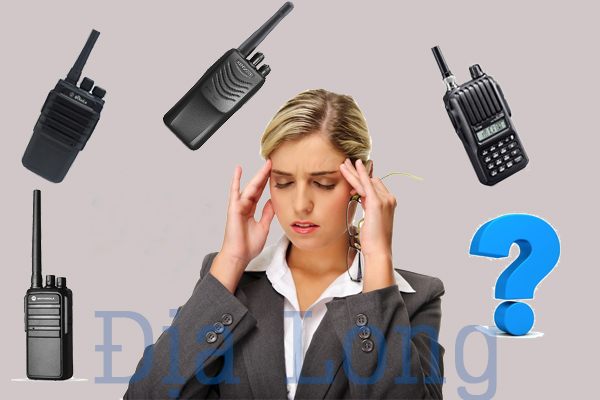Tại sao nên chọn mua máy bộ đàm tại Địa Long?
