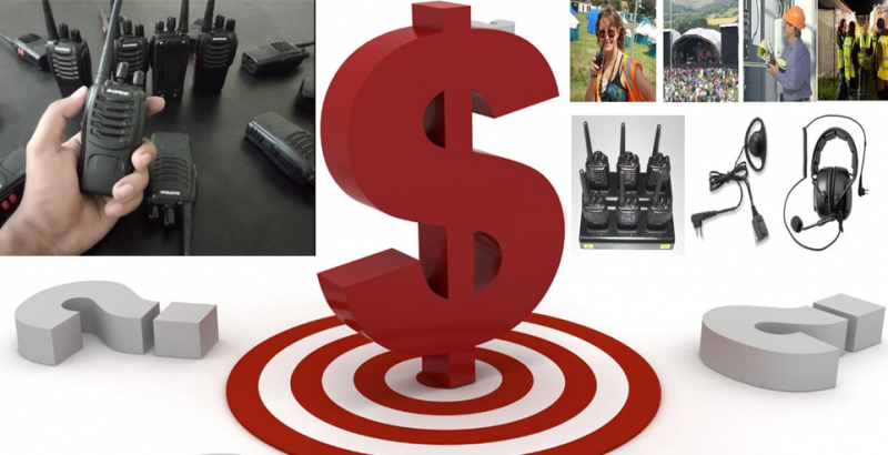 Giá cho thuê máy bộ đàm rẻ nhất