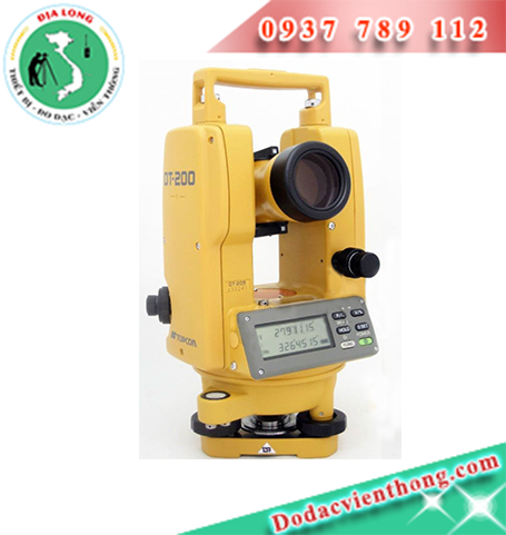 Máy Kinh Vĩ Điện Tử Topcon DT 209
